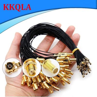 QKKQLA Shop 1/5pcs SMA female Connector Cable RP SMA Female to uFL/u.FL/IPX/IPEX UFL to SMA Female RG1.13 Antenna RF Cable Assembly RP SMA-K