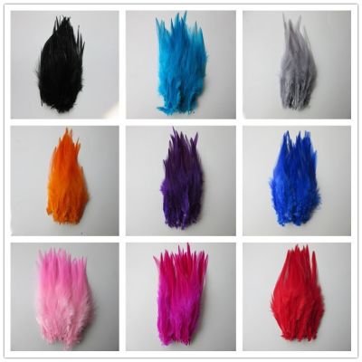 Hot Wholesale Pcs/Lot Pheasant Feather 4-6 Inch 10-15cm chicken Feathers Jewelry decoration Plumes