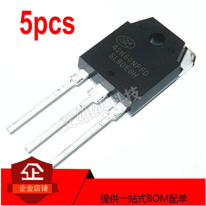 5pcs Original 40N60NPFD TO-3P 40N60 SGT40N60NPFD TO3P 600V 40A Special ...