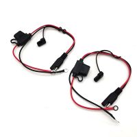 2PCS Quick Connector SAE Splitter Cord Motorcycle Battery Charger Adapter Cable