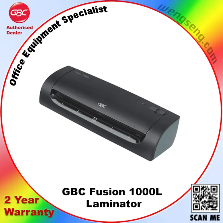 [READY STOCK] GBC Fusion 1000L A4 Laminator / Mesin Laminating / Brand