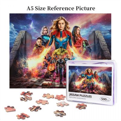 Avengers Endgame (6) Wooden Jigsaw Puzzle 500 Pieces Educational Toy Painting Art Decor Decompression toys 500pcs