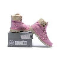 Burgundium∮ Boots Pink Martin Boots รองเท้าผ้าใบสตรี35-39