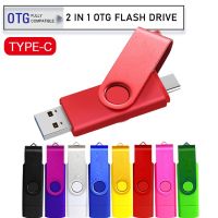 2 in 1 OTG type c pen drive for redmi note 10 USB flash drive 16GB 32GB 64GB 128GB 256GB memory stick Pendrive