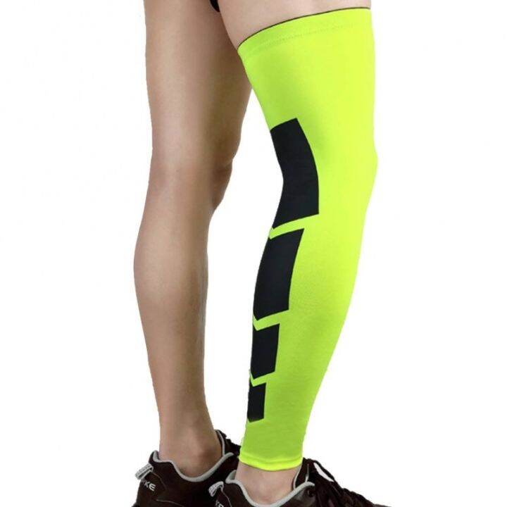 2-pcs-compression-leg-sleeve-outdoor-football-strech-knees