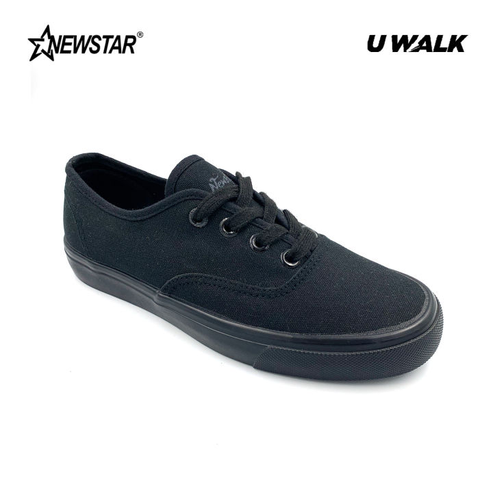 NewStar School Shoes Black / U Walk M3036B | Lazada
