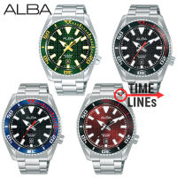 ALBA Active Sport Quartz ของแท้ รุ่น AS9N95X AS9N99X AS9P01X AS9P03X นาฬิกาผู้ชาย พิเศษแถมกล่อง พร้อมสายซิลิโคน ประกันศูนย์ ALBA 1ปี AS9N95 AS9N99 AS9P01 AS9P03