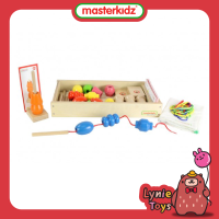 Masterkidz ของเล่นเสริมทักษะขนาดใหญ่ เกมลูกปัดจัมโบ้ Jumbo Lacing Beads (Set I)