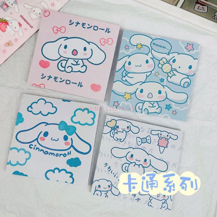 cute-sanrio-convenience-sticker-kuromi-memo-book-ins-girls-hand-account-sticker-tearable-student-decoration-convenience-stick