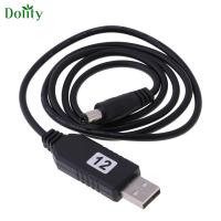 อะแดปเตอร์แปลง USB DC 5V เป็น DC 12V 5.5มม. X