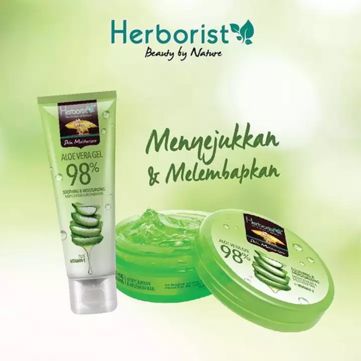 HERBORIST ALOE VERA SOOTHING&MOISTURIZER 98% ALOE EXTRACK ORIGINAL ...