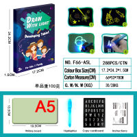 [In stock]Draw With Light Fun ของเล่นเรืองแสงสำหรับเด็กกระดานวาดภาพกราฟฟิตี 夜光板 เรืองแสง