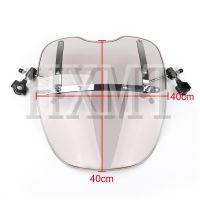 New For Kawasaki Vulcan 750 1500 1600 1700 2000 With 7/8 quot; And 1 quot; HandlebarsMotorcycle Windshield Windscreen