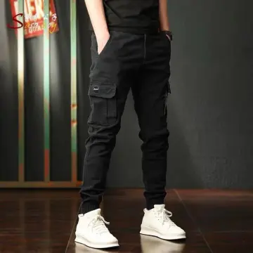 PENSUPER 6 Pockets Mens Trousers Casual Pants  Shopee Philippines
