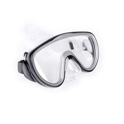 Tempered Mirror Swimming Snorkeling Large Frame Glasses Goggles Unisex Diving