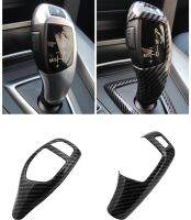 【YF】 Carbon Fiber Style Gear Shift Handle Sleeve Button Cover Stickers For BMW 1 2 3 5 series X3 X4 X5 X6 F30 f10 f32 F25 F15 F16