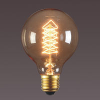 Retro Edison Light Bulb E27 220V 40W G80 Wire Filament Incandescent Ampoule Bulbs Vintage Edison Lamp Cafes Lighting Decor
