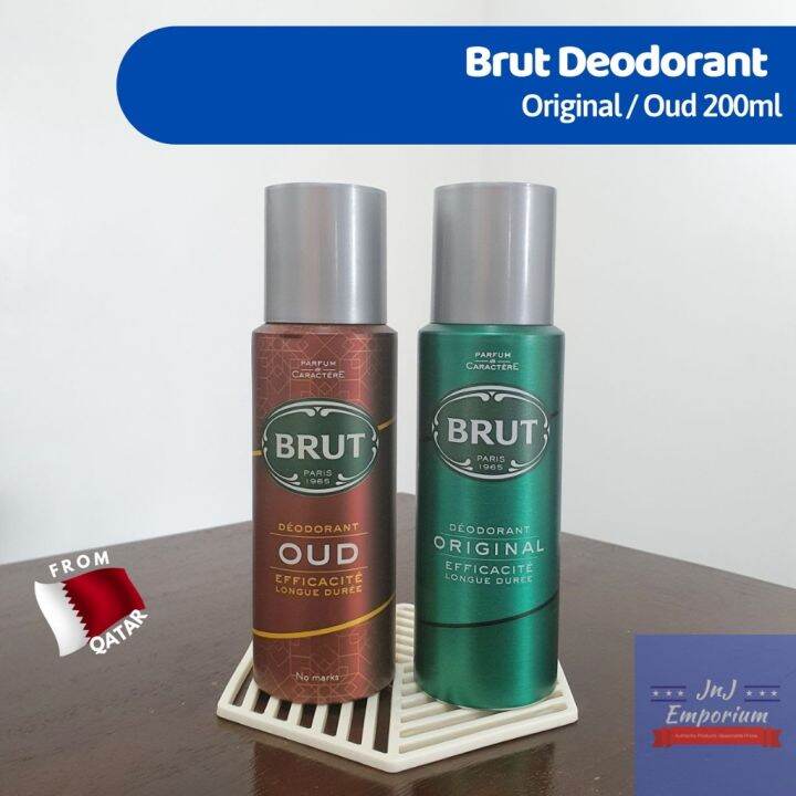 lnsqt Brut Original / Oud Deodorant Spray 200ml Lazada PH