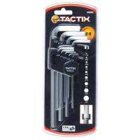 TACTIX ประแจหกเหลี่ยมยาวชุด 9 PC (in.) #206003