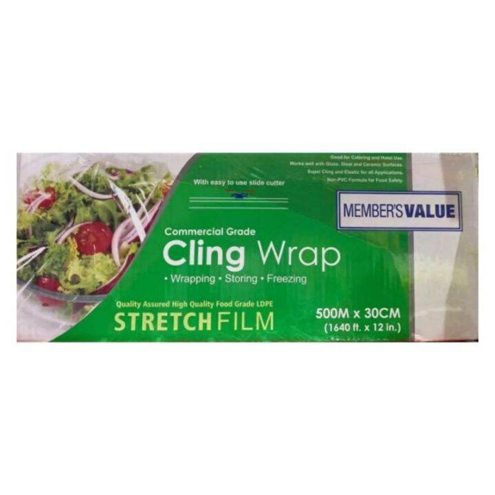 S&R Commercial Grade Cling Wrap 500m × 30cm Lazada PH