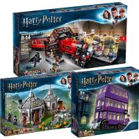 [LEGO] Lego harry potter station express three 3 layer hut the knight bus CheHai grid blocks