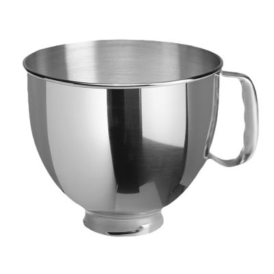 For KitchenAid Classic&amp;Artisan Series 4.5QT/5QT Mixer 304 Bowl Stainless Steel Mixer Bowl Dishwasher Safe