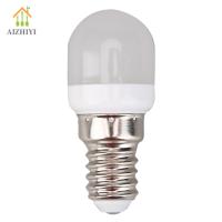 หลอดไฟตู้เย็นประหยัดพลังงานขนาด2W AC220-240V หลอดไฟโคมไฟ LED E14สำหรับตู้เย็น