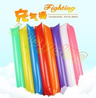 100pcs Inflatable Cheer Sticks cheerleaders Inflatable Stick Against Cheering Sticks Noise Maker ballon concert party Supplies