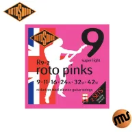 [สาย 2 ชุด ใน 1 ซอง] Rotosound Roto Electric Guitar Strings 2 Set สายกีต้าร์ไฟฟ้า เบอร์ 9