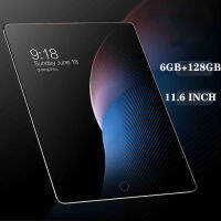 2023 [ขายด่วน] 11.6 นิ้วขนาดใหญ่ 2560x1600 หน้าจอ IPS Dual SIM 4G โทรศัพท์แท็บเล็ตพีซีไมค์ WIFI Andriod 9.0 6GB + 128GB realme 6i