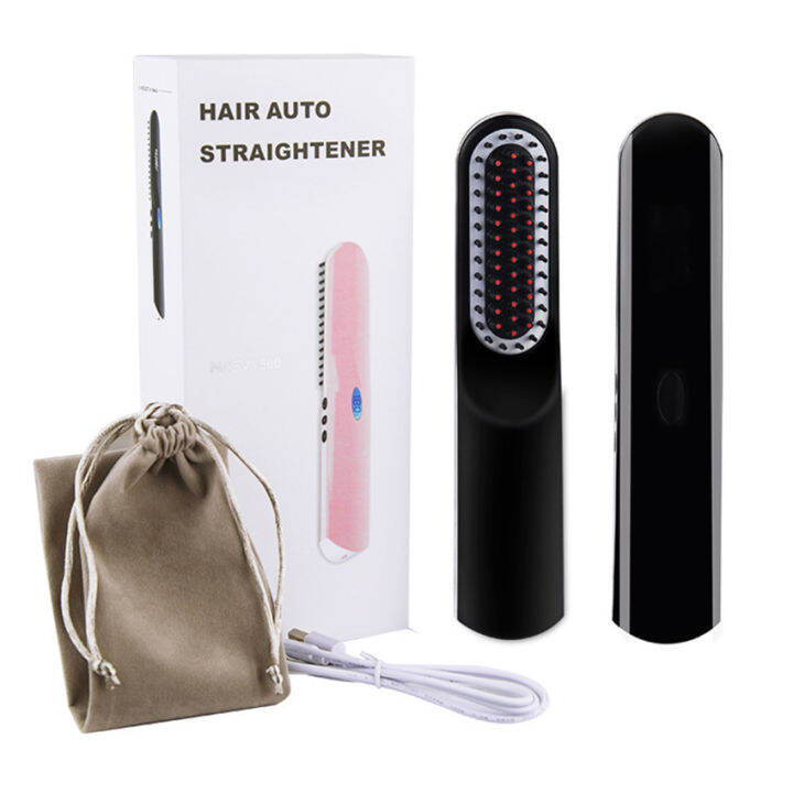 beard-straightener-brush-usb-wireless-charging-hair-comb-portable-mini-ceramic-charging-hair-straightener-one-step-hair-styler