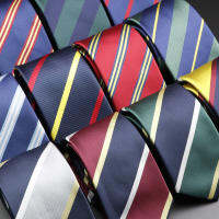 ใหม่ผู้ชาย Tie CLASSIC Stripe 7cm Jacquard สีแดงสีฟ้าสีเขียวเนคไทสวมใส่ทุกวัน Cravat งานแต่งงานชุดอุปกรณ์เสริมของขวัญสำหรับ Man-GGHJY STORE