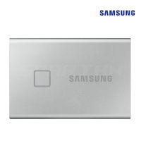 SAMSUNG 1TB SSD T7 Touch Portable Silver (SSG-MU-PC1T0S/WW)