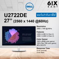 Dell UltraSharp 27 USB-C Hub Monitor - U2722DE