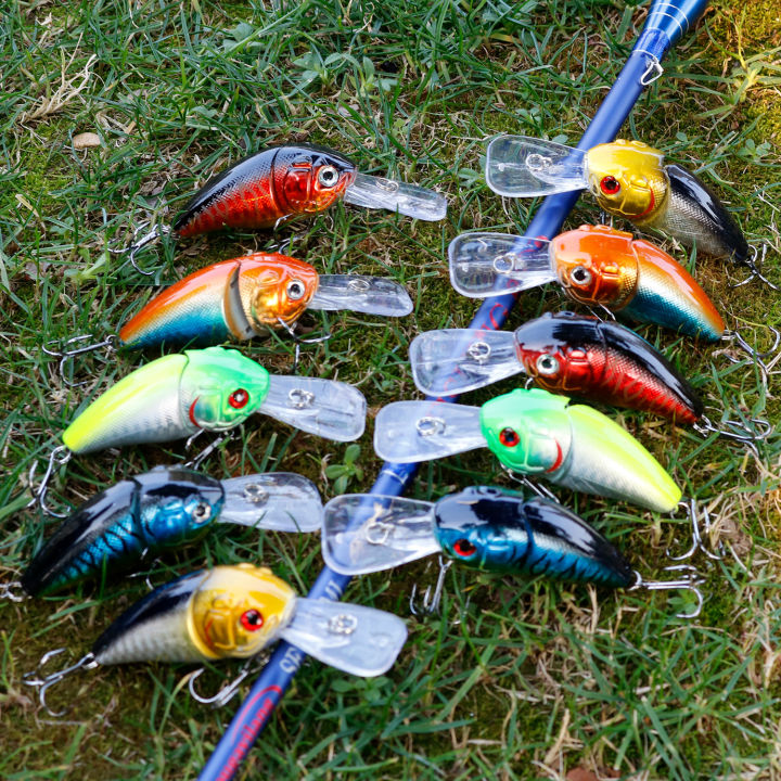 s-ouilang-10ชิ้นสร้อยล่อตกปลา-crankbait-ชุดฮาร์ดเหยื่อตกปลา-swimbait-เรือ-topwater-เหยื่อสำหรับปลาเทราท์เบสคอนตกปลา