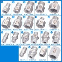 1/4 quot; 3/8 quot; 1/2 quot; BSP M14x1.5 M20x1.5 Metric Female Male Thread 304 Stainless Steel Pipe Fitting Adapter Reducing Connector