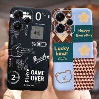 เคส12R Xiaomi Redmi 12เรดมี่พิมพ์ลายศิลปะสุดหรูเคสโทรศัพท์กันกระแทกสำหรับเรดมี่12R 12 Redmi12