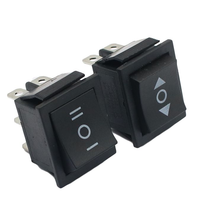 1pcs-kcd4-black-rocker-switch-power-switch-on-off-on-3-position-6-pins-the-arrow-is-reset-16a-250vac-20a-125vac