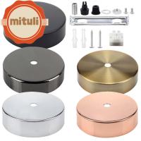 MITULI อุปกรณ์ตกแต่งบ้าน5สีสไตล์โมเดิร์นอุปกรณ์ที่ห้อยไฟไฟกลมแผ่นฐานรองเพดานที่ยึดโคมไฟระย้าขั้วหลอดไฟ