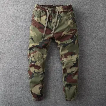 Thoshine Brand Men Cargo Pants Camouflage Military Trousers