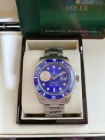 นาฬิกา Rolex submariner Automatic ขนาด 40 mm สีน้ำเงิน ภาพถ่ายจากสินค้าจริง