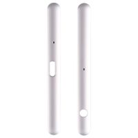 AboutCellphone 1 Pair Upper and Lower Part Sidebar For Sony Xperia XZ1(Silver)