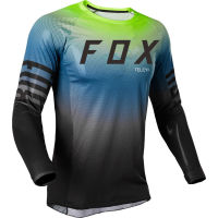 Hot 2023 Fox eyi ขี่จักรยานเสื้อยืด Mountain Downhill Bike แขนยาว Racing เสื้อผ้า DH MTB Offroad Motocross BMX Jerseys ขายส่ง