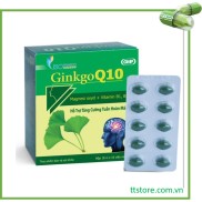GINKGO Q10 ISOPHARCO Hộp 100 viên - ginko q10 ginkgo biloba, ginkgoq10