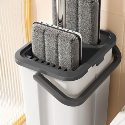 Deep Squeeze Mop Cloth Detailing Stains Action Flat Mop Bucket Microfiber Floor Limpieza Hogar Cleaning Tools Set Bathroom