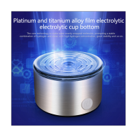 Titanium Portable Hydrogen-Rich Water Cup Generator Super Antioxidants ORP Hydrogen 420ML