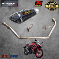 ท่อnew cbr150r โฉมใหม่ honda ท่อakrapovic shorty เคฟล่า ท่อแต่ง cbr150r โฉมใหม่ เสียง แน่น นุ่ม ทุ้ม ไม่แต่งในรอบสูง ระบายความร้อนได้ดี อัตราเร่งดีขึ้น ตร