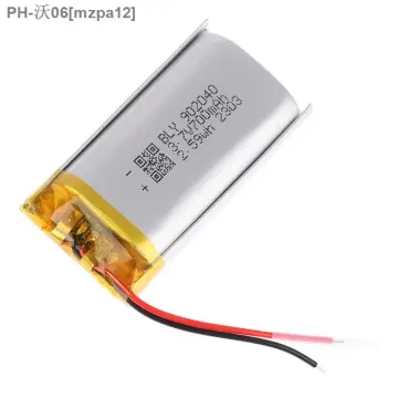 802040 700mah 3.7v Lipo Li-polymer rechargeable battery for