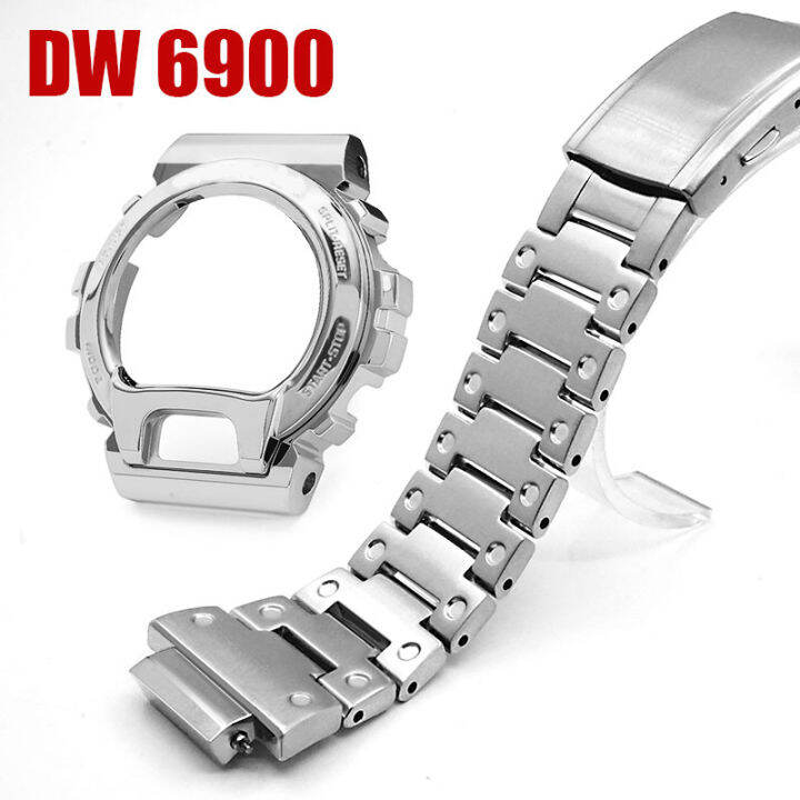 Stainless Steel Protective Watch Case For Casio G Shock DW6900 Bezel