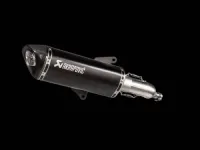 ท่อ AKRAPOVIC - SLIP ON BLACK NEW SHAPE LIMITED (2 HOLES) CATALYTICForza300ABS 2018-2019/ForzaABS 350 2020-2022 (กรุณาตรวจสอบสต๊อกสินค้าก่อนการสั่งซื้อ)